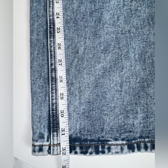 SHEIN Women’s Size 4 Blue Mom Jeans High Waist Straight Leg 32 Inseam Baggy - Picture 6 of 8